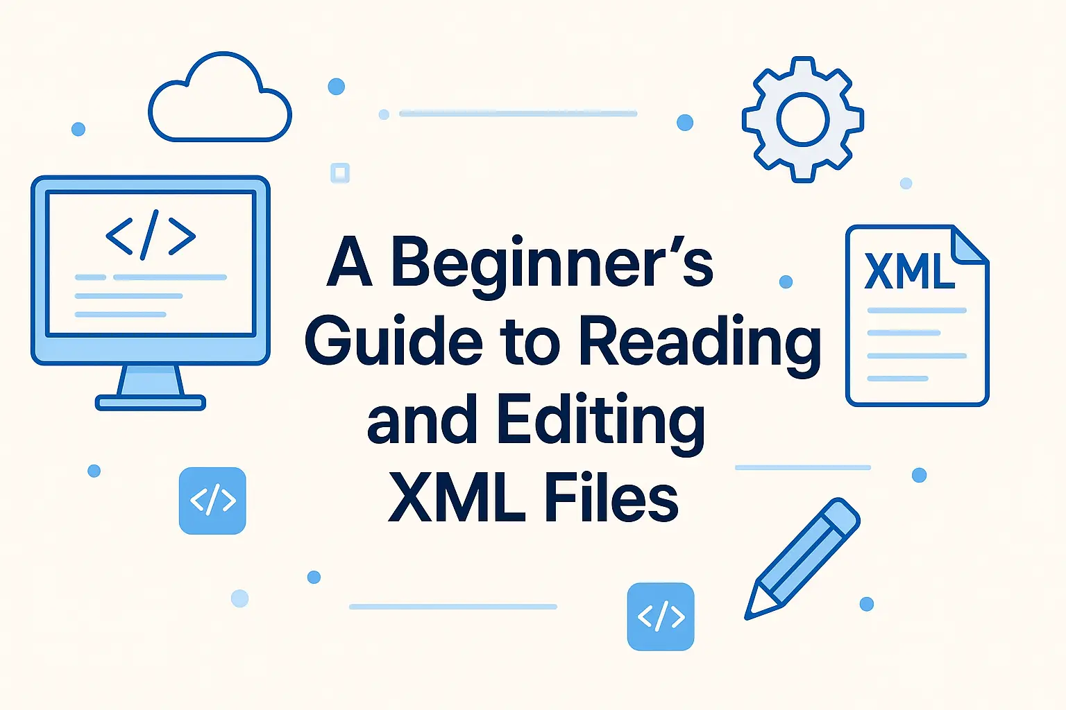 Título - Guía Para Principiantes Para Leer y Editar Archivos XML