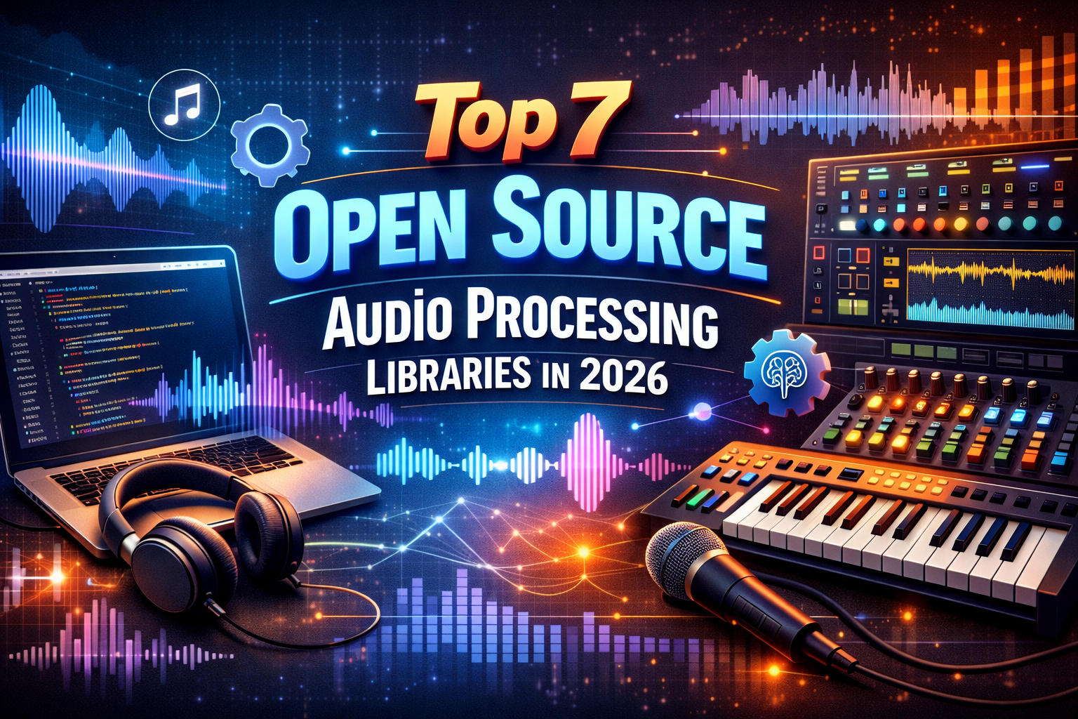 Top 7 des bibliothèques audio open source en 2026