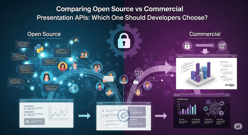 Comparaison des API PowerPoint open source et commerciales : comment choisir la bonne ?