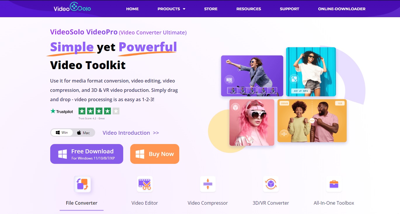 VideoSolo Video Converter Ultimate の画像