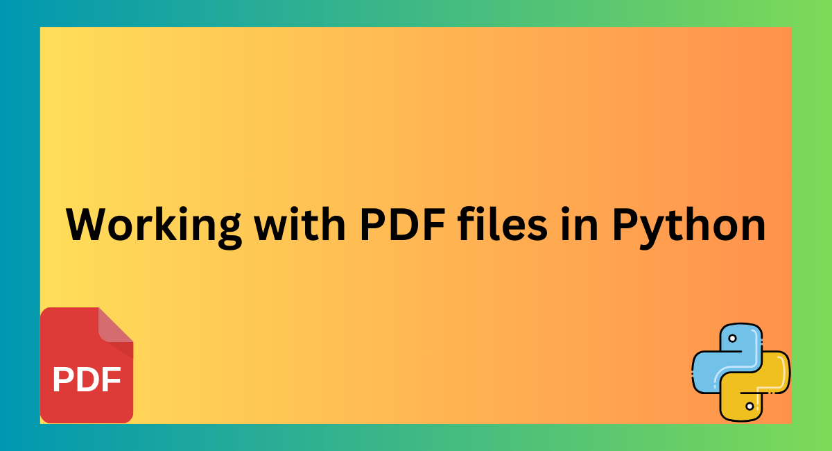 Título - Trabalhando com arquivos PDF em Python