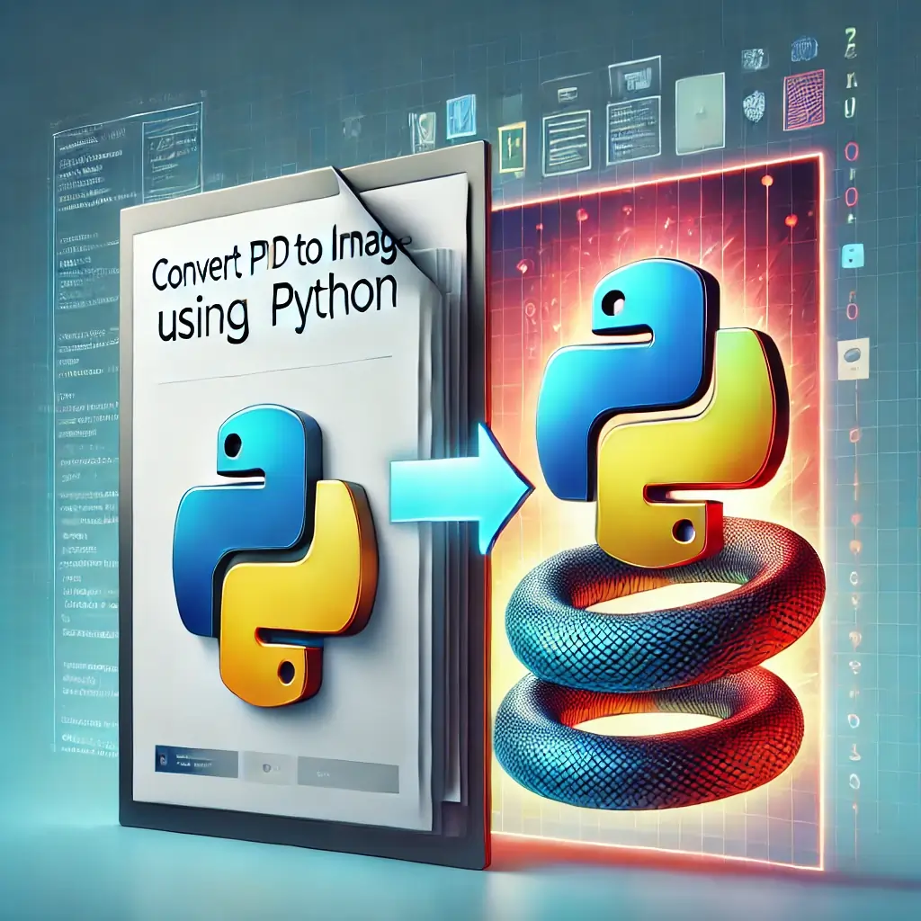 Заголовок - Конвертация PDF в изображение с помощью Python: Пошаговое руководство