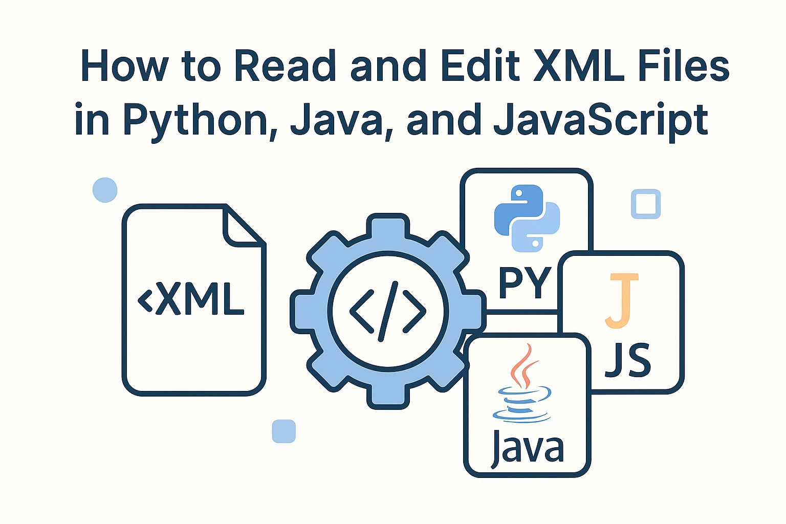 Заголовок - Как читать и редактировать XML-файлы с помощью Python, Java и JavaScript