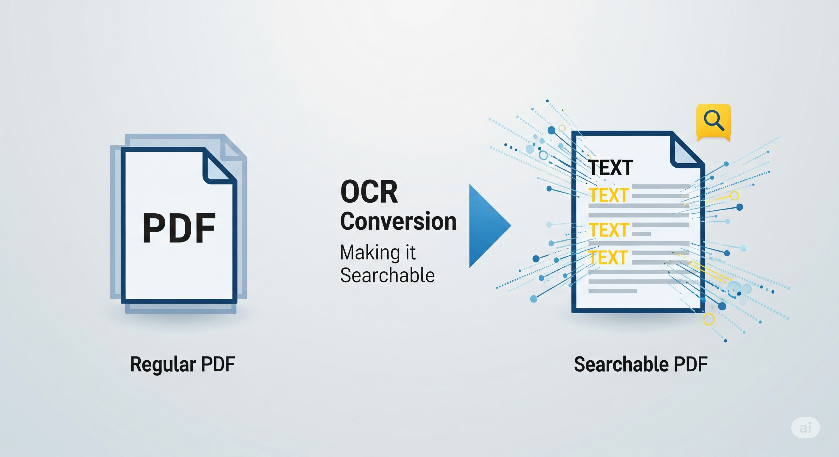PDF có thể tìm kiếm là gì? Làm thế nào để chuyển đổi PDF thông thường sang PDF có thể tìm kiếm?